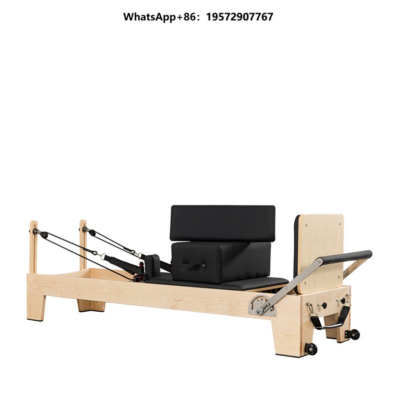 Yoga Fitness Reformer - Yüksek Kaliteli Akçaağaç Pilates Reformer Yatağı