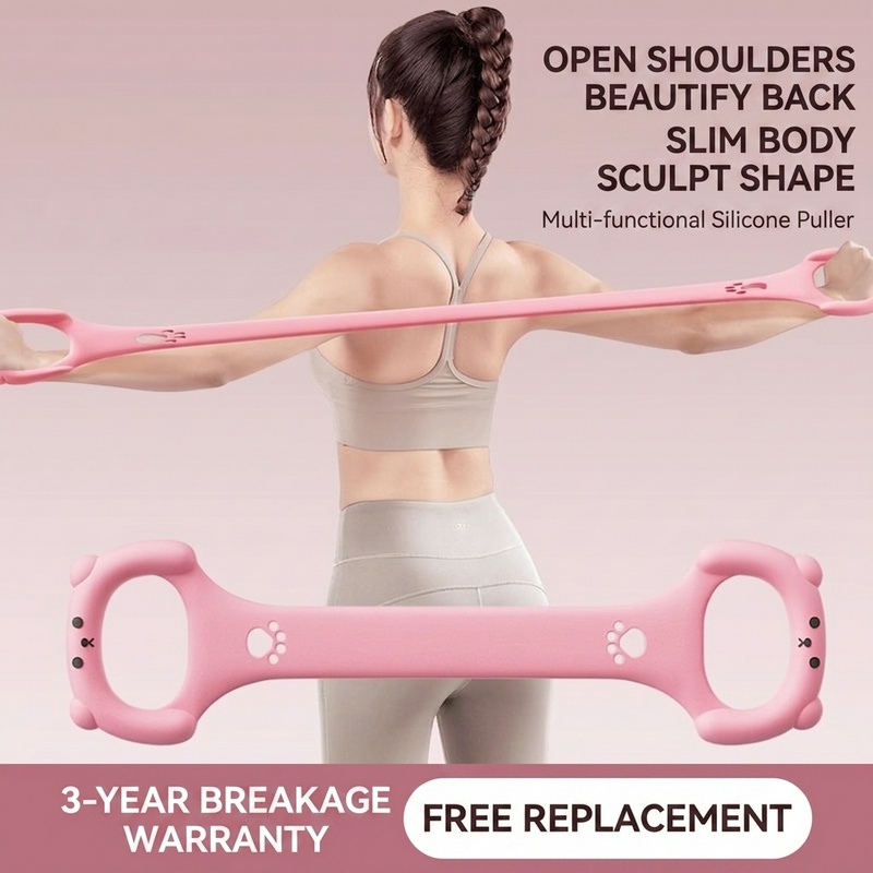 Yoga Fitness Resiliation - 40 Pound Silikon Göğüs Genişletici Esneklik