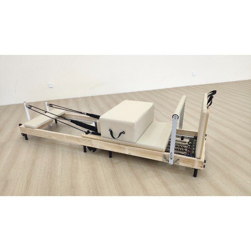 Meşe Ahşap Yoga Eğitim Aleti E - Yoga Fitness Reformer incelemesi ve fiyatı
