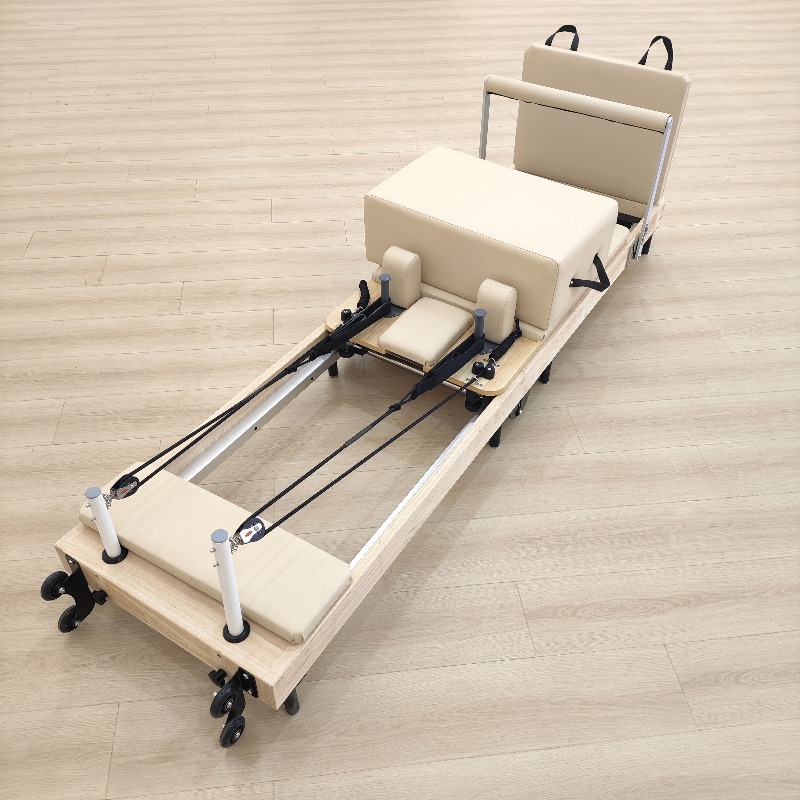Meşe Ahşap Yoga Eğitim Aleti E - Yoga Fitness Reformer incelemesi ve fiyatı