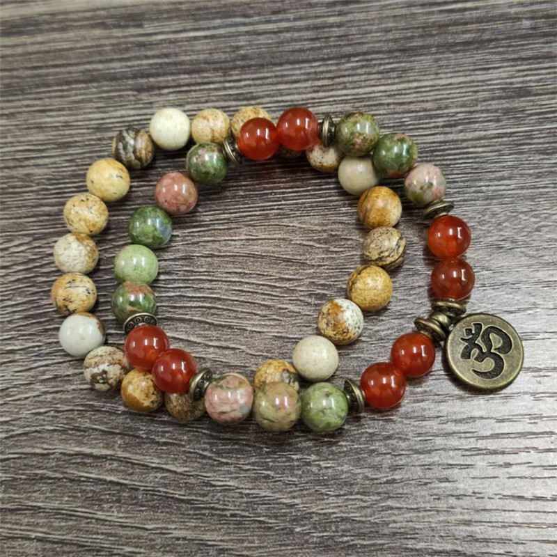 Charm taş bilek Mala şifa kris - J-Yoga Fitness incelemesi ve fiyatı