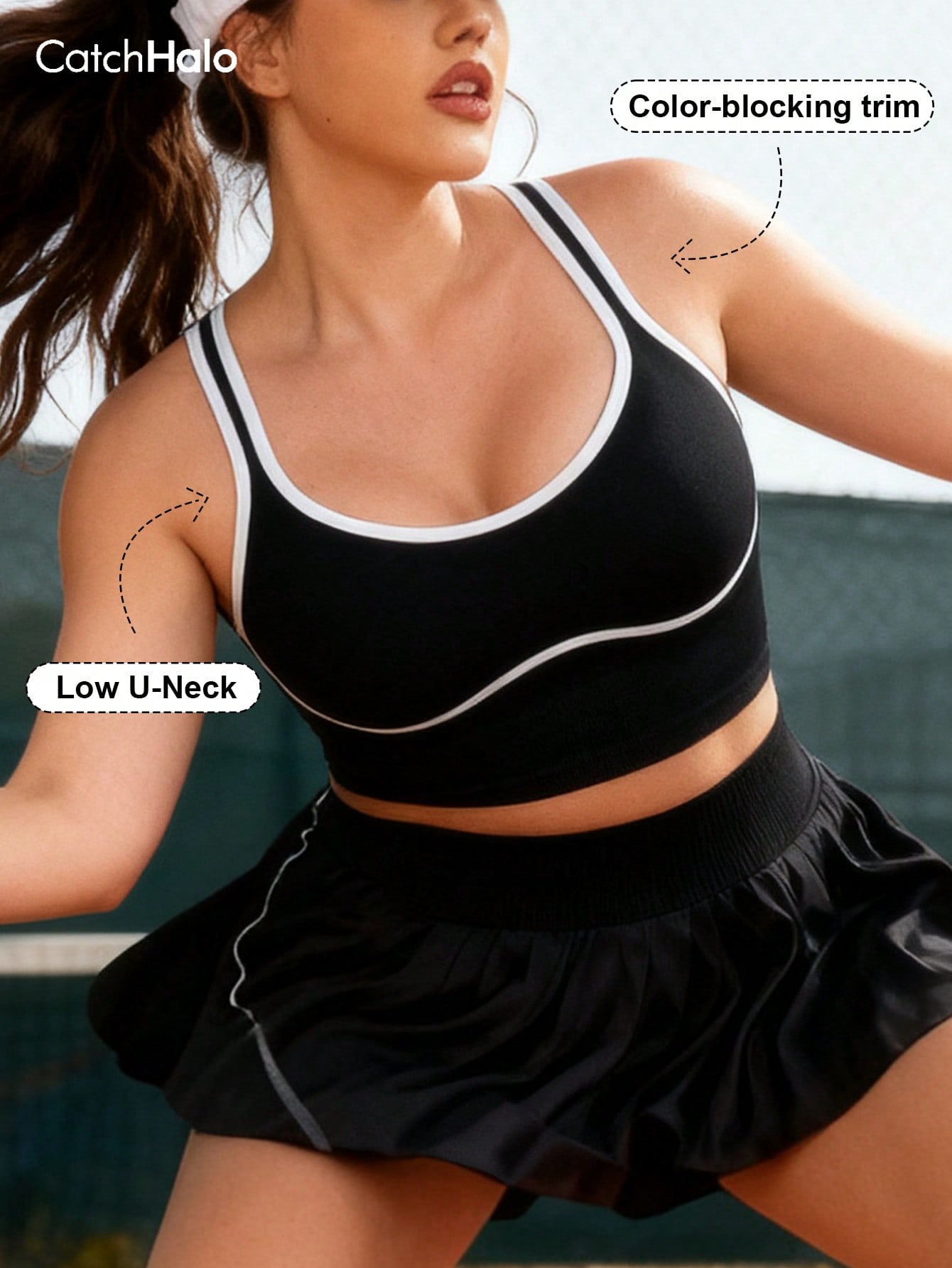 Kadın Büyük Beden Dikişsiz Bra - Yoga Fitness Plus incelemesi ve fiyatı